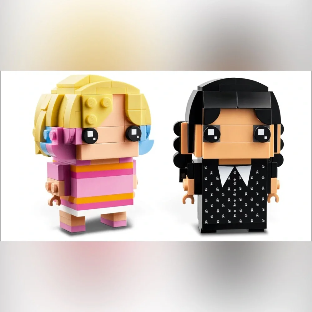 LEGO® BrickHeadz™ Wednesday & Enid #40750 NEW in Sealed Box
